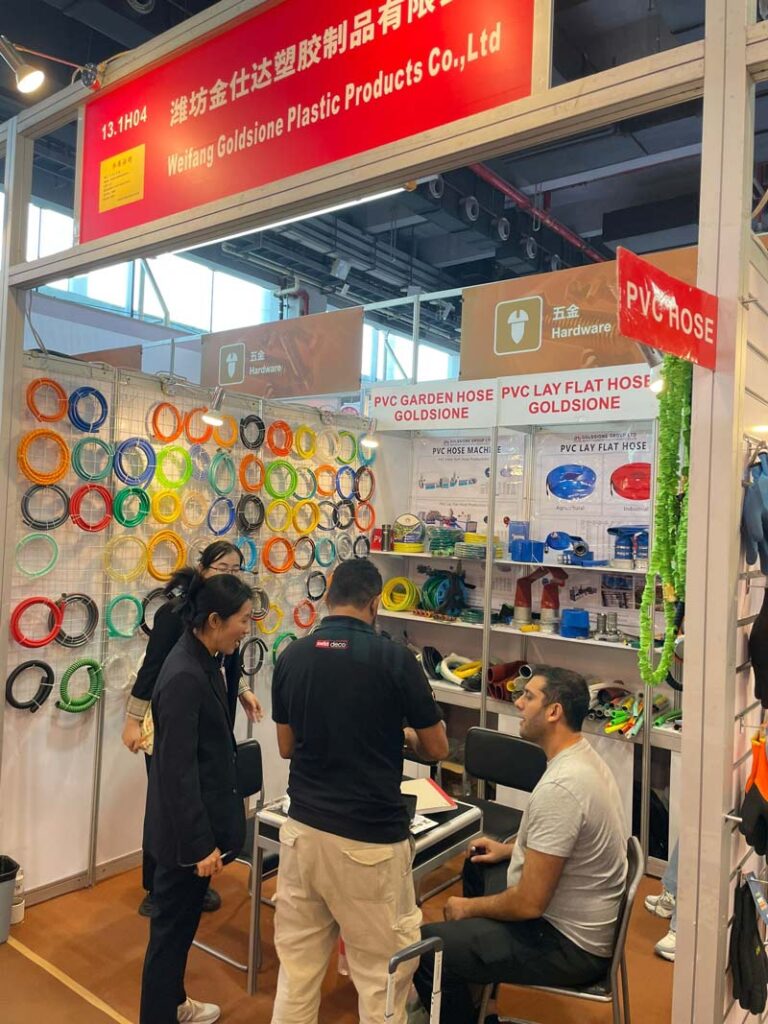 Goldsione PVC Hose’s 134th Canton Fair Triumph