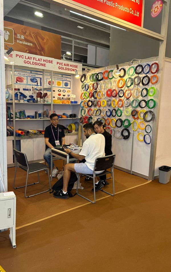 Goldsione PVC Hose at the 136th Canton Fair