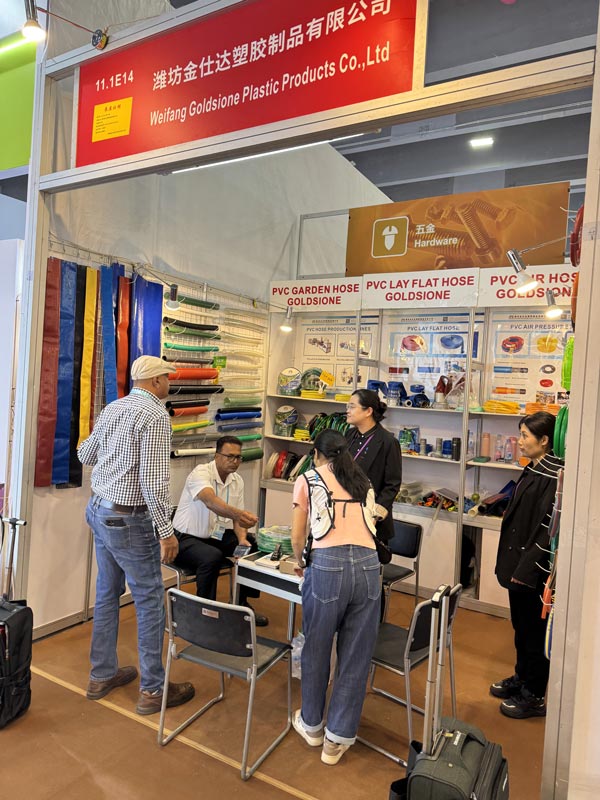 Goldsione PVC Hose at the 136th Canton Fair